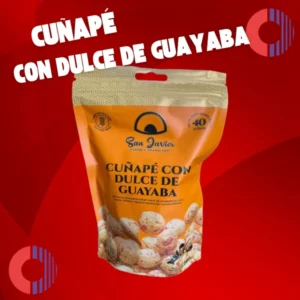 Cuñapé con Dulce de Guayaba
